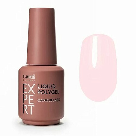 Жидкий полигель Liquid Polygel Runail Expert 203, 18 мл 