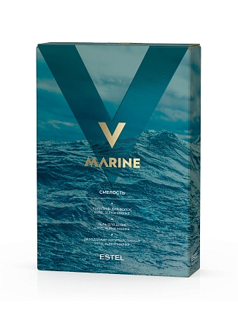 Набор ESTEL ALPHA MARINE "Смелость" (шампунь 300 мл + гель д/душа 250 мл + дезодорант 50 мл) 