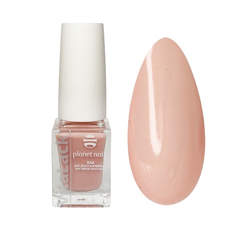 Лак-восстановитель для ногтей PLANET NAILS VitaLack 02 бежевый, 10 мл 