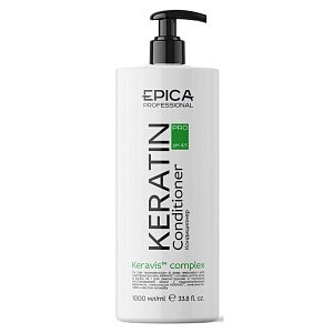 Кондиционер Keratin PRO для реконструкции и глубокого восстановления волос EPICA 1000 мл Кондиционер Keratin PRO для реконструкции и глубокого восстановления волос EPICA 1000 мл