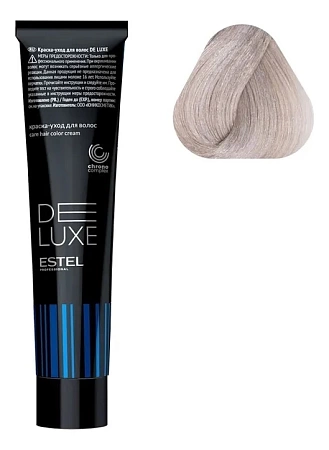 ESTEL De Luxe краска-уход для волос, 10/78 светлый блондин коричнево-жемчужный 60 мл 