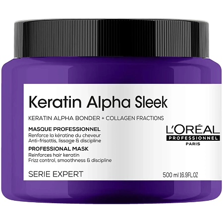 Маска L'Oreal Keratin Alpha Sleek 500 мл 