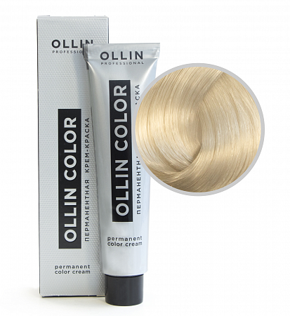 11/1 Ollin Color Крем-краска для волос, специальный блондин пепельный, 60 мл