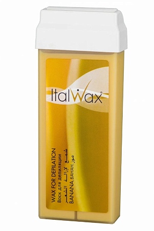 Воск ItalWax в картридже 100 мл Банан 
