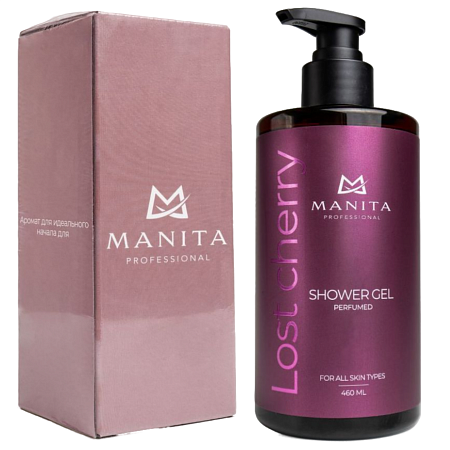 Manita Professional Гель для душа парфюмированный LOST CHERRY в индивидуальной упаковке, 460 мл 