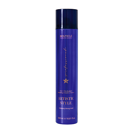 BOUTICLE Лак для волос экстра-сильной фиксации с системой 3в1 Pro System Hair spray Extra strong 500 мл 