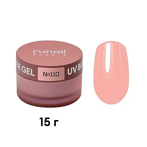 Гель моделирующий RuNail UV BUILDER GEL EXPERT  110 15гр банка  Гель моделирующий RuNail UV BUILDER GEL EXPERT  110 15гр банка