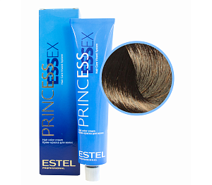Купить 5/77 Крем-краска ESTEL PRINCESS ESSEX светлый шатен  коричневый интенсивный    в Москве по низкой цене! Доставка по всей России ESTEL Princess Essex крем-краска для волос, 5/77 светлый шатен коричневый, 60 мл