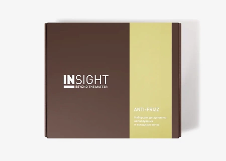 Набор INSIGHT ANTI-FRIZZ (шампунь 350 мл, маска 200 мл, кондиционер 350 мл) 