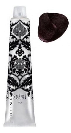 Крем-краска TЕО 6,56 Тёмный махагон красный блондин 100 мл 