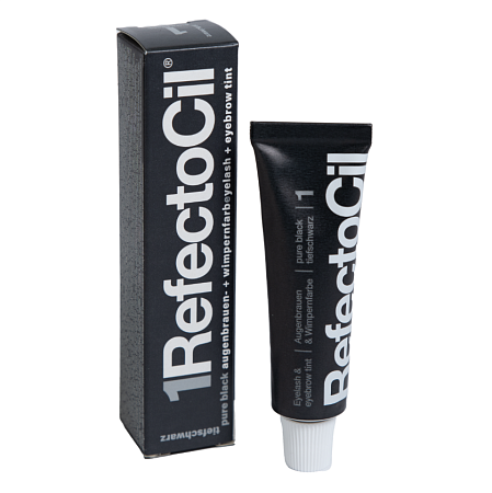 Краска для бровей RefectoCil  1,0 ЧЁРНЫЙ 15 мл 