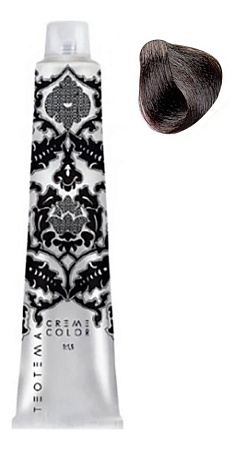 Крем-краска TЕО 4 Коричневый 100 мл 