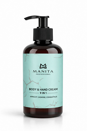 Крем для рук и тела MANITA APRICOT,JASMINE,OSMANTHUS 300 мл 