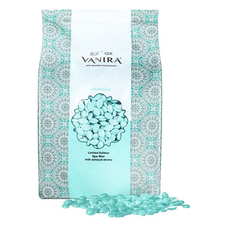 Воск полимерный плёночный ItalWax Vanira Сандал 1 кг 