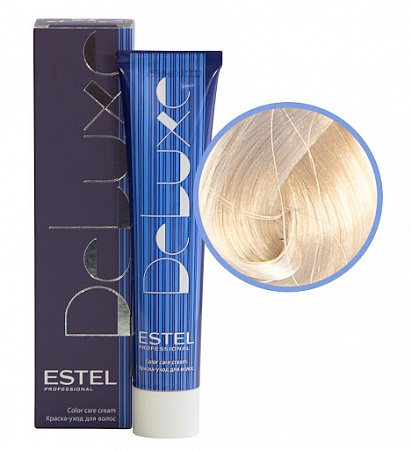 ESTEL De Luxe краска-уход для волос, 10/76 светлый блондин коричнево-фиолетовый, 60 мл