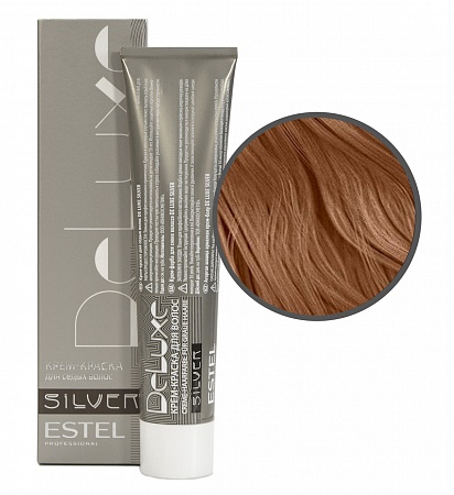 ESTEL De Luxe Silver Крем-краска для седых волос 8/36 светло-русый золотисто-фиолетовый, 60 мл