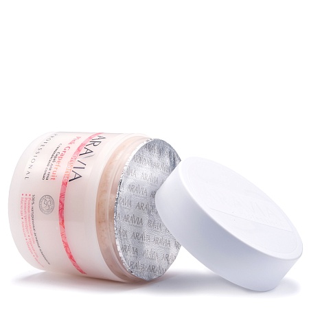 Скраб для тела с гималайской солью ARAVIA, 300 мл 