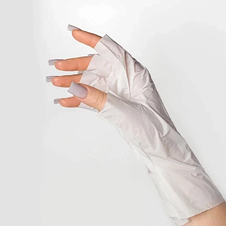 Маска-перчатки для кожи рук с овсяными пептидами Runail Expert 1 пара 