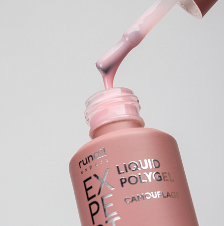 Жидкий полигель Liquid Polygel Runail Expert 212, 18 мл 
