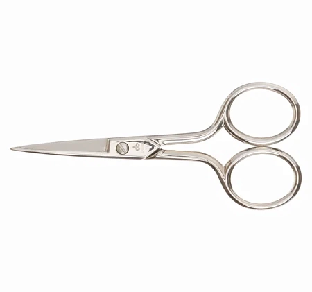 Ножницы DEWAL "BARBER STYLE"для бороды и усов 10 см 