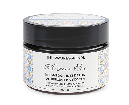 Крем-воск для пяток TNL Foot Cream Wax 3 в 1 от трещин и сухости 100 мл 