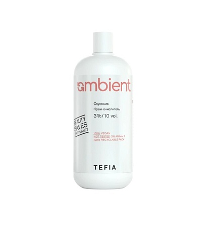 Tefia Крем-окислитель для окрашивания волос Ambient 3% / 10 vol., 900 мл 