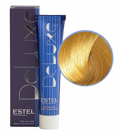 ESTEL De Luxe краска-уход для волос, 9/3 блондин золотистый, 60 мл