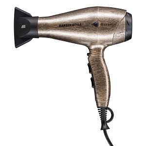 Фен DEWAL Barber Style бронзовый 2200 Вт, ионизация, 2 насадки  Фен DEWAL Barber Style бронзовый 2200 Вт, ионизация, 2 насадки