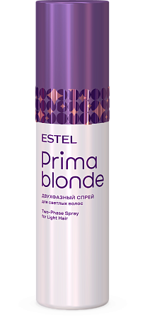 Двухфазный спрей для светлых волос ESTEL PRIMA BLONDE 200 мл 