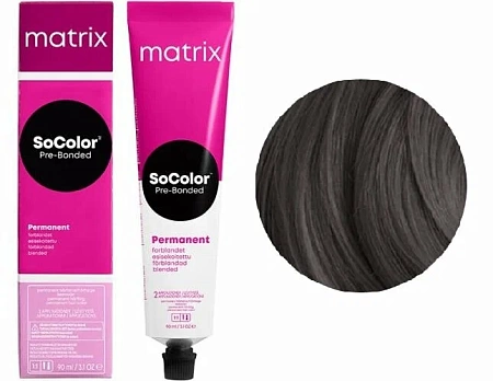 Краска для волос Matrix SoColor Pre-Bonded 3N темный-шатен 90 мл 