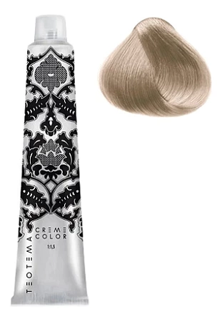 Крем-краска TЕО 9,1 Очень светлый пепельный блондин 100 мл 