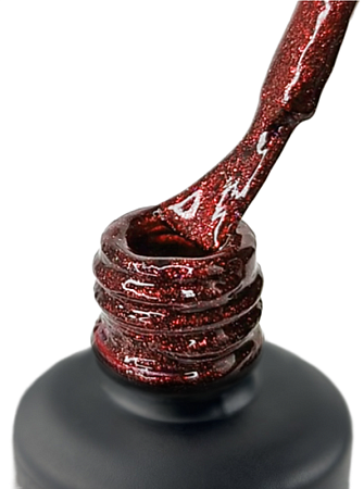 Гель-лак Uno 045 Гранат - Pomegranate, 8 мл 