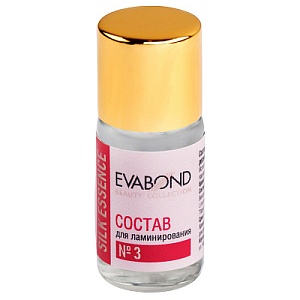 Купить Р523-04 Состав №3 для ламинирования ресниц Silk Essence 5мл.  IRISK  в Москве по низкой цене Состав 3 для ухода и защиты ресниц и бровей Silk Essence EVABOND 5 мл.