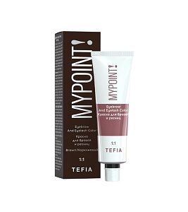 Краска для бровей и ресниц TEFIA Mypoint коричневая, 25 мл Краска для бровей и ресниц TEFIA Mypoint коричневая, 25 мл
