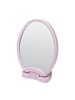 Зеркало настольное Dewal Beauty MR25 розовое, 26*14,5 мм 