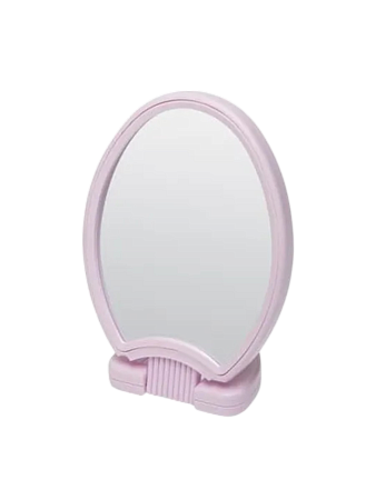 Зеркало настольное Dewal Beauty MR25 розовое, 26*14,5 мм 
