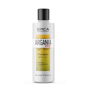 Купить Шампунь ARGANIA RISE ORGANIC для придания блеска EPICA 250мл в Москве по низкой цене Шампунь ARGANIA RISE ORGANIC для придания блеска волосам с маслом арганы EPICA 250 мл
