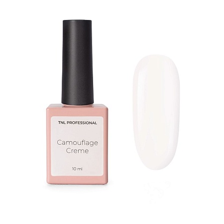 Цветной гель-лак TNL Camouflage Creme 01 Молочный пломбир 10 мл 