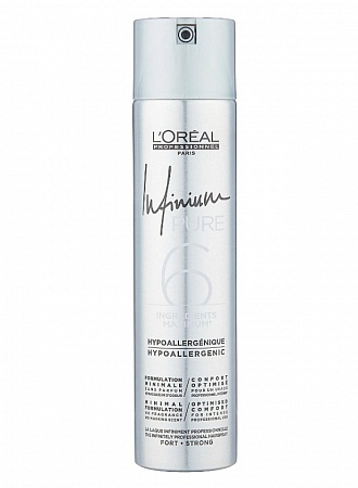 Лак для волос L`oreal Infinium Pure Strong 300мл