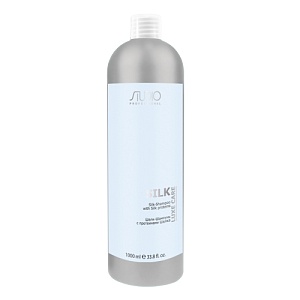 Купить 2599 Шелк-Шампунь с протеинами шелка серии  Luxe Care  линии Studio Professional, 1л в Москве по низкой цене Шёлк-Шампунь с протеинами шёлка серии Studio Professional Luxe Care 1л