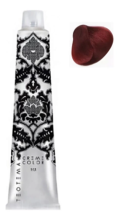Крем-краска TЕО 5,66 Светлый интенсивный красный коричневый 100 мл 