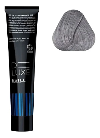 ESTEL De Luxe краска-уход для волос, 9/11 блондин пепельный 60 мл 