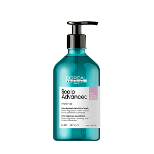 Шампунь регулирующий баланс чувствительной кожи L`oreal Professionnel Expert Scalp Advanced 500 мл  Шампунь регулирующий баланс чувствительной кожи L`oreal Professionnel Expert Scalp Advanced 500 мл