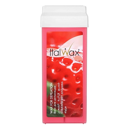 Воск ItalWax в картридже 100 мл Клубника 