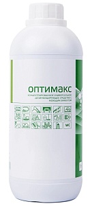 Оптимакс-концентрат для дезинфекции поверхностей и инструмента 1л Оптимакс-концентрат для дезинфекции поверхностей и инструмента 1л