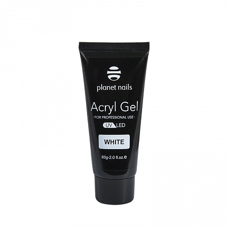 Гель Planet Nails Acryl Gel белый, 60гр