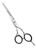 Парикмахерские ножницы узкая форма лезвий, облегчённые SILVER STAR PN-125-5,5 PRO 