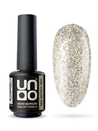 Гель-лак Uno 340 Алмазное сияние - Diamond Shine, 8 мл. 