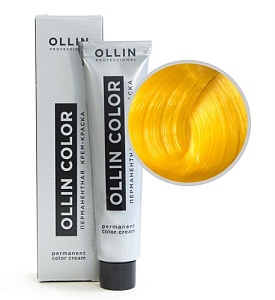 Перманентная крем-краска для волос OLLIN COLOR 0/33 корректор жёлтый 60 мл Перманентная крем-краска для волос OLLIN COLOR 0/33 корректор жёлтый 60 мл