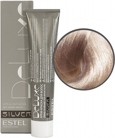 ESTEL De Luxe Silver Крем-краска для седых волос, 8/71 светло-русый коричнево-пепельный, 60 мл